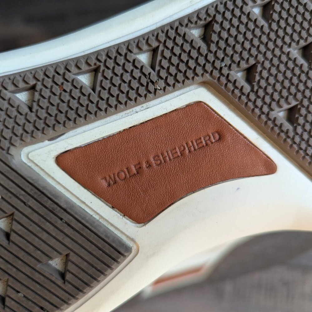 Wolf & Shepard Men's Classic Traction Crossover Victory Trainer Desert White 8.5 - Picture 9 of 11